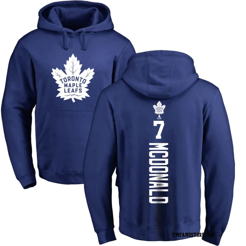 Royal Men's Lanny McDonald Toronto Maple Leafs Backer Pullover Hoodie